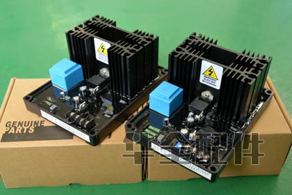 强辉有刷30-50kw发电机原厂专用电压调节器AVR